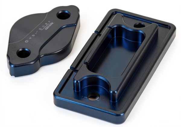 JFG RACING Blue Aluminum Motorcycle Brake Fluid Reservoir-3