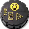 LEPTWORLD Black Plastic Car Modern Brake Fluid Reservoir-4