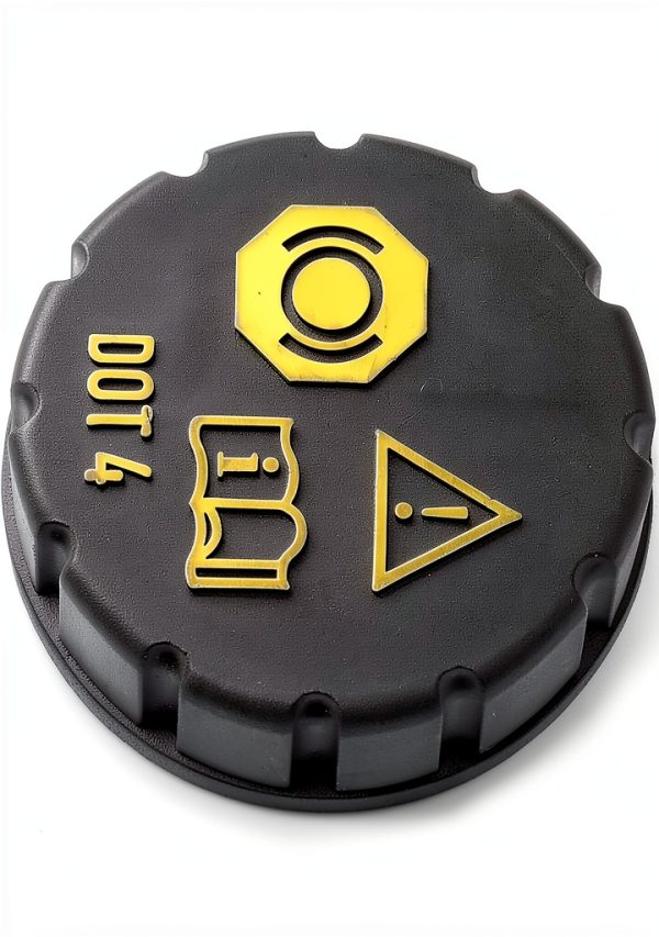 LEPTWORLD Black Plastic Car Modern Brake Fluid Reservoir-4