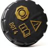 LEPTWORLD Black Plastic Car Modern Brake Fluid Reservoir-0