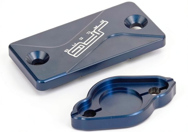 JFG RACING Blue Aluminum Motorcycle Brake Fluid Reservoir-4