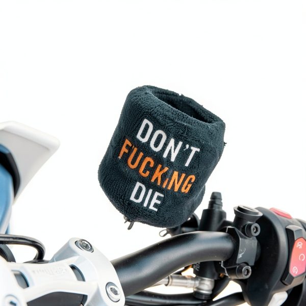MotoLoot Motorcycle Brake Reservoir Cover Plastic Modern-2