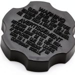 HAOTOM Car Brake Fluid Reservoir Black Machined-0