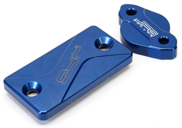 JFG RACING Blue Aluminum Motorcycle Brake Fluid Reservoir-2