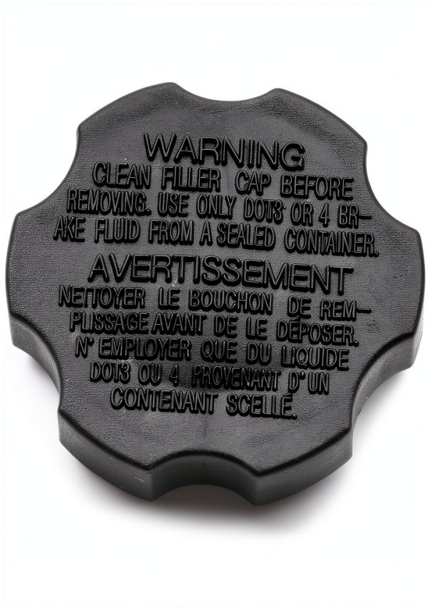 HAOTOM Car Brake Fluid Reservoir Black Machined-2