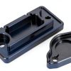 JFG RACING Blue Aluminum Motorcycle Brake Fluid Reservoir-5
