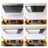 RV Skylight Window Shade funomo Magnetic Collapsible Black 23.25x15.25-2