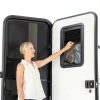 Lippert Thin Shade RV Entry Door Window Shade Complete Kit for 5th-3