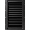 Lippert Thin Shade RV Door Black 12x3 Inch Cordless Sunshade-8
