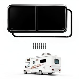 Scarman Universal RV Window 14x16 Tempered Glass Aluminum Frame-0