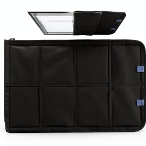 RV Skylight Window Shade funomo Magnetic Collapsible Black 23.25x15.25-0