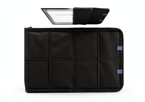 RV Skylight Window Shade funomo Magnetic Collapsible Black 23.25x15.25-0