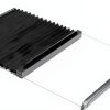 Lippert Thin Shade RV Door Black 12x3 Inch Cordless Sunshade-6
