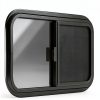 Horizontal RV Window OUTPRIZE 21x14 Tinted Sliding with Net Screen-3