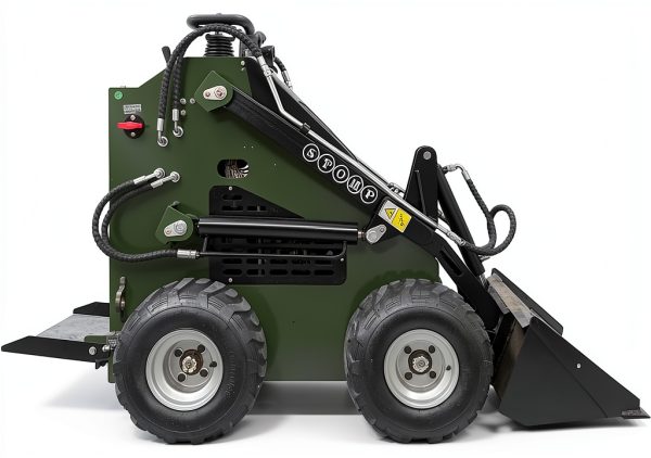 Skid Steer Loader Wheeled 22.1 HP GX690 Gasoline Engine for Gardens-6